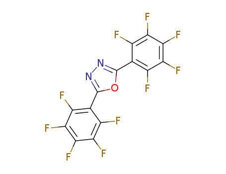 1,3,4-Oxadiazole,2,5-bis(2,3,4,5,6-pentafluorophenyl)- cas  16184-59-1