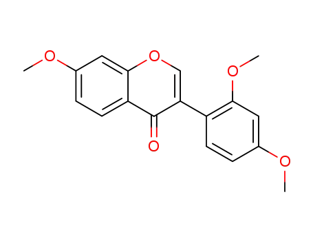 3-(2,4-Dimethoxyphenyl)-7-methoxy-4H-1-benzopyran-4-one