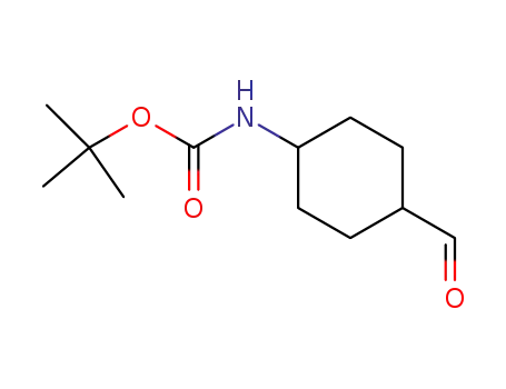 Molecular Structure of 304873-80-1 ((4-formyl-cyclohexyl)-carbamic acid tert-butyl ester)