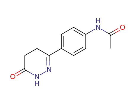 Acetamide, N-[4-(1,4,5,6-tetrahydro-6-oxo-3-pyridazinyl)phenyl]-