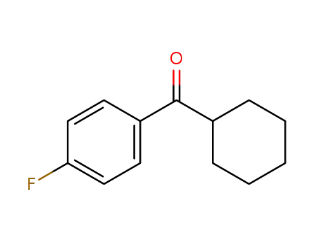 Molecular Structure of 85014-02-4 (CYCLOHEXYL 4-FLUOROPHENYL KETONE)