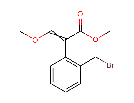 Benzeneaceticacid, 2-(bromomethyl)-a-(methoxymethylene)-, methyl ester