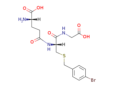 (2S)-2-amino-5-[[(2R)-3-[(4-bromophenyl)methylsulfanyl]-1-(carboxymethylamino)-1-oxopropan-2-yl]amino]-5-oxopentanoic acid