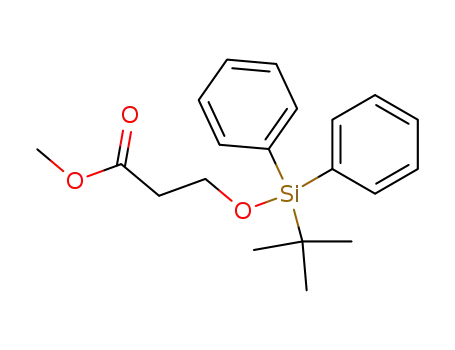 Propanoic acid, 3-[[(1,1-dimethylethyl)diphenylsilyl]oxy]-, methyl ester