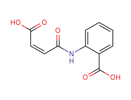 Molecular Structure of 62530-49-8 (2-(3-CARBOXYPROP-2-ENOYLAMINO)BENZOIC ACID)