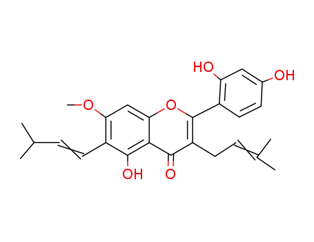 Molecular Structure of 7608-44-8 (artocarpin)