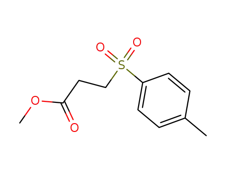 Propanoic acid, 3-[(4-methylphenyl)sulfonyl]-, methyl ester