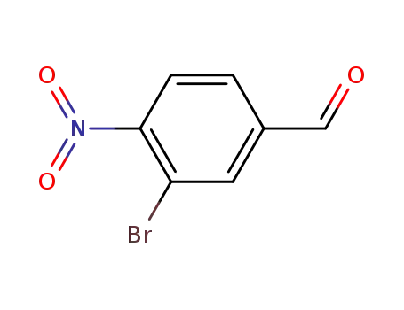 Molecular Structure of 101682-68-2 (3-BROMO-4-NITROBENZALDEHYDE)