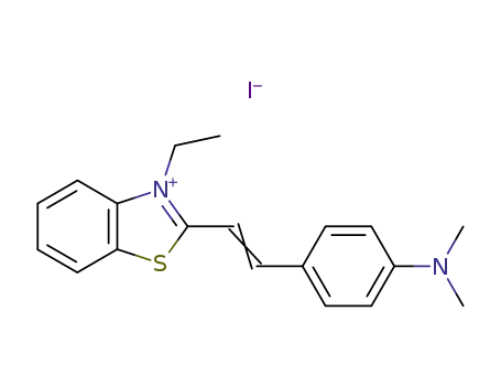 2-{2-[4-(Dimethylamino)phenyl]ethenyl}-3-ethyl-1,3-benzothiazol-3-ium iodide