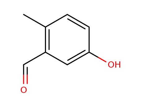 Molecular Structure of 23942-00-9 (5-hydroxy-2-Methylbenzaldehyde)