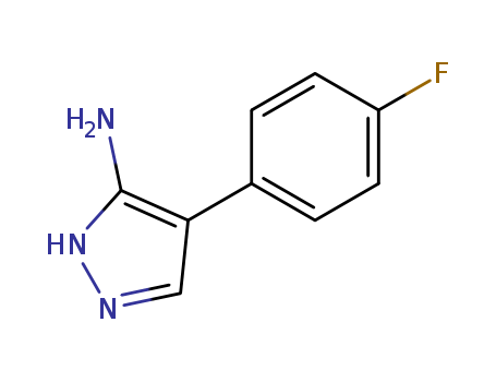 1H-Pyrazol-3-amine,4-(4-fluorophenyl)-