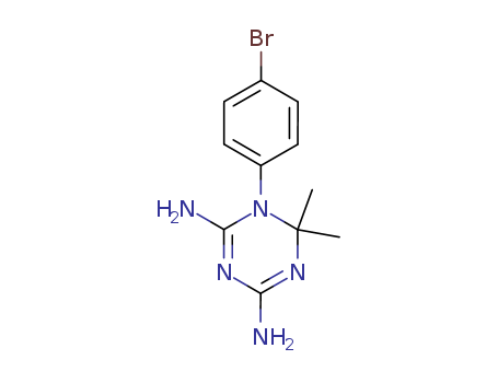 1,3,5-Triazine-2,4-diamine, 1-(4-bromophenyl)-1,6-dihydro-6,6-dimethyl-