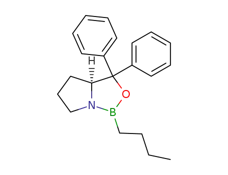 1H,3H-Pyrrolo[1,2-c][1,3,2]oxazaborole, 1-butyltetrahydro-3,3-diphenyl-, (S)-