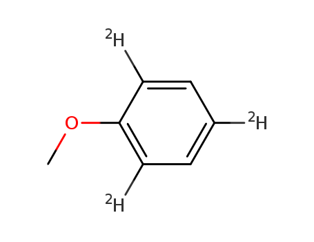 Benzene-1,3,5-d<sub>3</sub>, 2-methoxy-