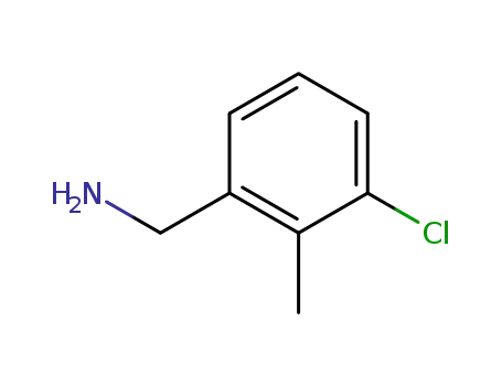 Molecular Structure of 226565-61-3 (3-CHLORO-2-METHYLBENZYLAMINE)