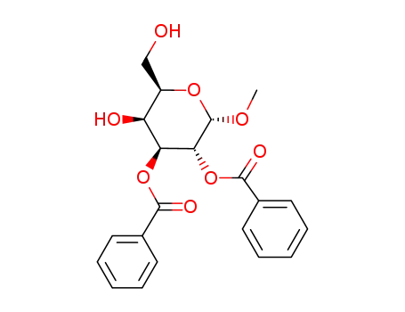 methyl 2,3-bis-O-benzoyl-α-D-galactopyranoside