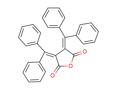 Molecular Structure of 20474-31-1 (3,4-bis(diphenylmethylidene)dihydrofuran-2,5-dione)