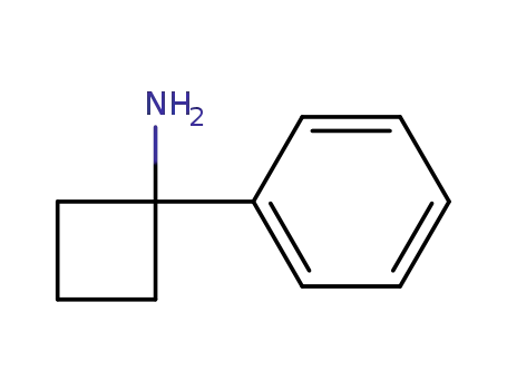 Molecular Structure of 17380-77-7 (1-Phenylcyclobutylamine)