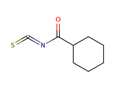 Molecular Structure of 27699-51-0 (CYCLOHEXANECARBONYL ISOTHIOCYANATE)