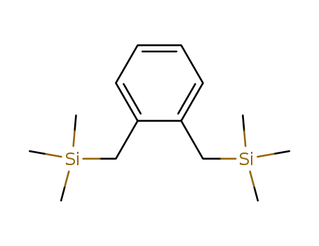 Molecular Structure of 18412-14-1 ((benzene-1,2-diyldimethanediyl)bis(trimethylsilane))