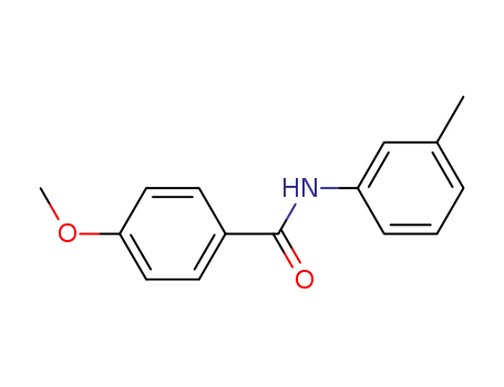 Molecular Structure of 7464-53-1 (4-methoxy-N-(3-methylphenyl)benzamide)