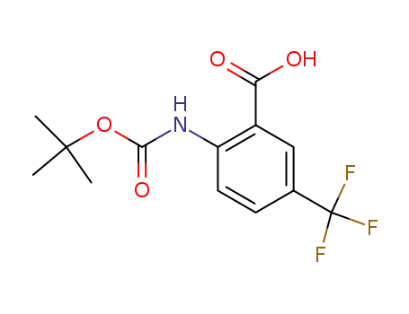 2-((tert-Butoxycarbonyl)amino)-5-(trifluoromethyl)benzoic acid