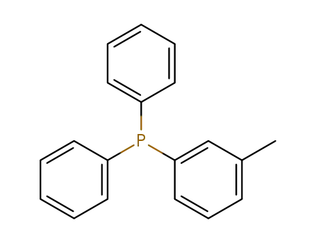 Molecular Structure of 7579-70-6 ((3-methylphenyl)(diphenyl)phosphane)