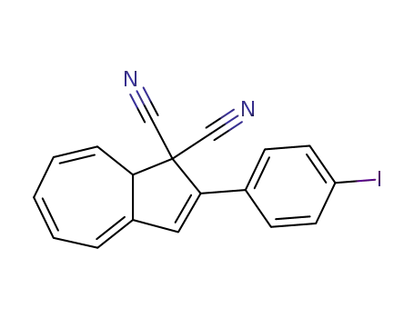 2-(4-iodophenyl)-1,8a-dihydroazulene-1,1-dicarbonitrile