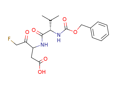 3-((S)-2-(((Benzyloxy)carbonyl)amino)-3-methylbutanamido)-5-fluoro-4-oxopentanoic acid