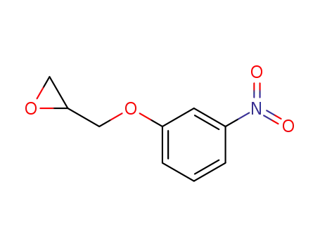 Molecular Structure of 5332-66-1 (2-[(3-NITROPHENOXY)METHYL]OXIRANE)
