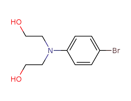 Molecular Structure of 13165-33-8 (1-bromo-4-<N,N-bis(2-hydroxyethyl)amino>benzene)