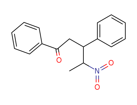 4-nitro-1,3-diphenyl-pentan-1-one cas  6277-76-5