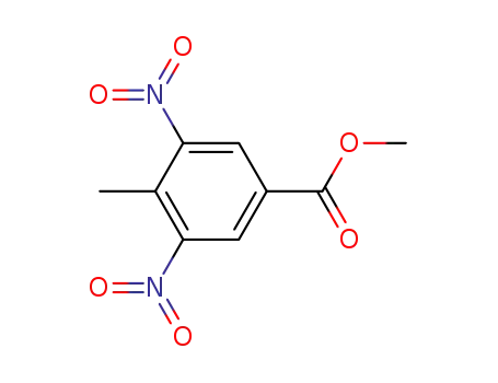 Molecular Structure of 49592-71-4 (4-METHYL-3,5-DINITRO METHYL BENZOATE)