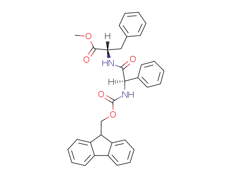 L-Phenylalanine,
(2R)-N-[(9H-fluoren-9-ylmethoxy)carbonyl]-2-phenylglycyl-, methyl ester