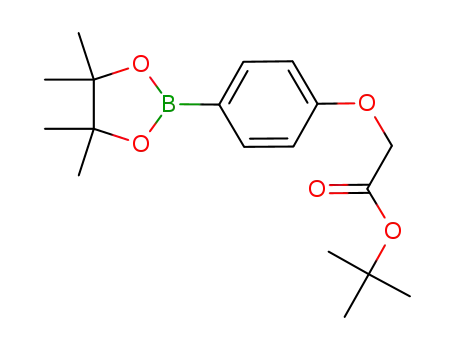 tert-butyl 2-(4-(4,4,5,5 -tetramethyl-1,3,2-dioxaborolan-2-yl)phenoxy)acetate