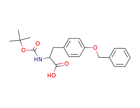 Molecular Structure of 247088-45-5 (Tyrosine, N-[(1,1-dimethylethoxy)carbonyl]-O-(phenylmethyl)-)