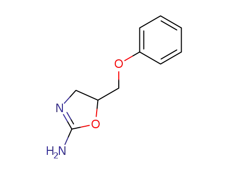 Molecular Structure of 32968-43-7 (5-(phenoxymethyl)-2-amino-2-oxazoline)