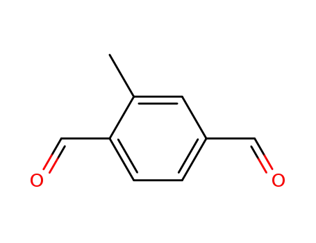 Molecular Structure of 27587-17-3 (2-Methyl-1,4-benzenedicarbaldehyde)