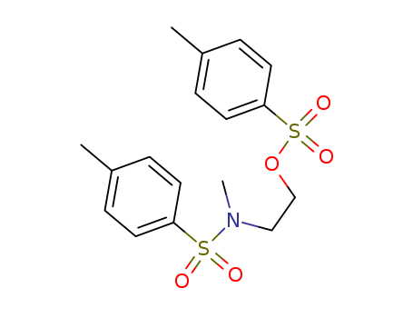N,4-dimethyl-N-[2-(4-methylphenyl)sulfonyloxyethyl]benzenesulfonamide cas  3559-06-6