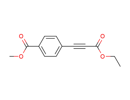 Benzoic acid, 4-(3-ethoxy-3-oxo-1-propynyl)-, methyl ester