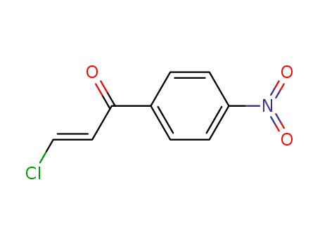 2-Propen-1-one, 3-chloro-1-(4-nitrophenyl)-, (2E)-