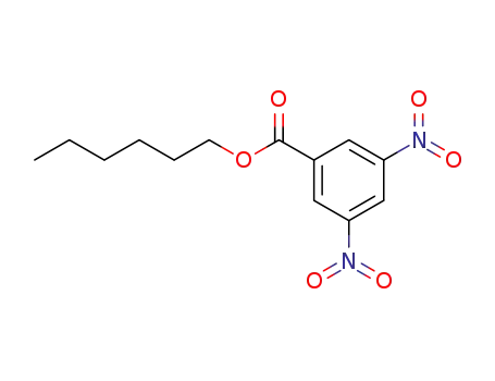 Molecular Structure of 10478-04-3 (hexyl 3,5-dinitrobenzoate)