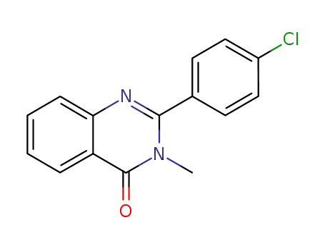 2-(4-chloro-phenyl)-3-methylquinazolin-4(3H)-one