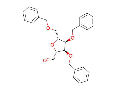 2-O,3-O,5-O-Tribenzyl-β-D-ribofuranosylformaldehyde