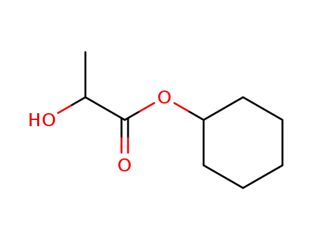 Propanoic acid, 2-hydroxy-, cyclohexyl ester