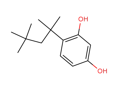 Molecular Structure of 28122-52-3 (4-TERT-OCTYLRESORCINOL)