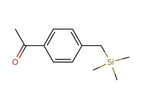 Ethanone, 1-[4-[(trimethylsilyl)methyl]phenyl]-