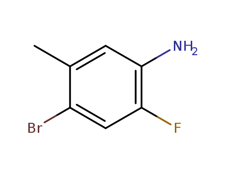 Benzenamine, 4-bromo-2-fluoro-5-methyl-