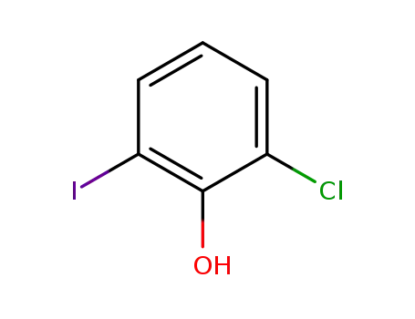 Molecular Structure of 28177-52-8 (2-Chloro-6-iodophenol)