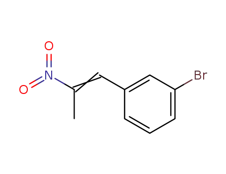 Molecular Structure of 15804-72-5 ((E)-1-bromo-3-(2-nitroprop-1-enyl)benzene)